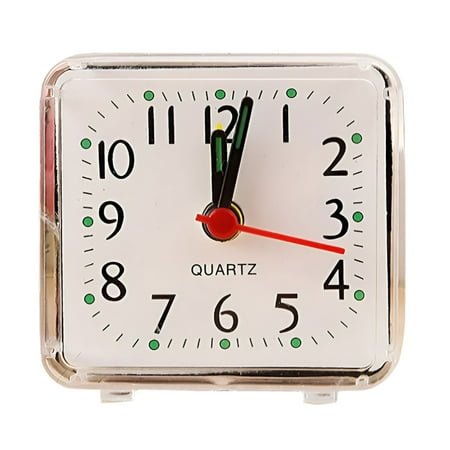 DESIGNICE Quartz Wind-Up Alarm Clock,Gentle Wake,Ascending Alarm,Easy Set
