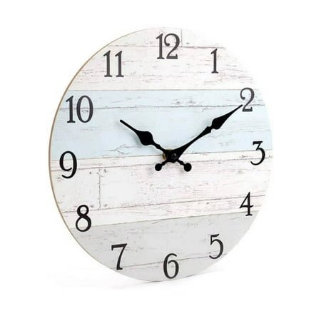 DESIGNICE Wall Clock Elegant Living Room Wall Decor Wooden Material Long-Lasting Modern Wall Clock,560