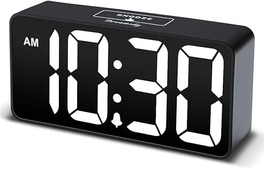 Best Large Desk Bedside Alarm Clocks