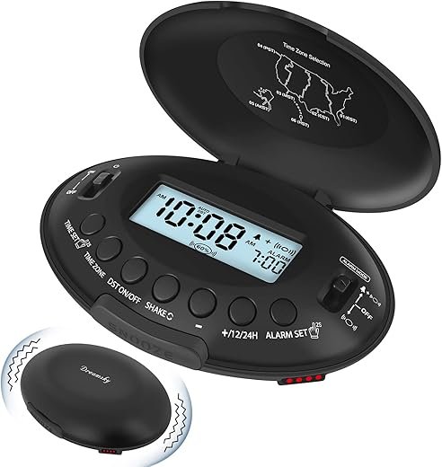 Best Shake Awake Vibrating Alarm Clocks
