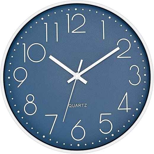 Best Modern Non Ticking Quartz Wall Clocks