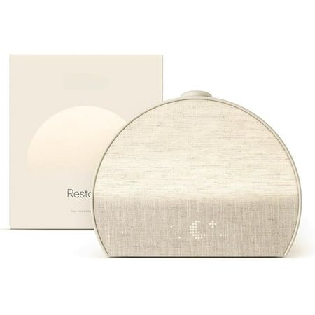 Hatch Restore 3 Sunrise Alarm Clock, Sound Machine, Smart Light (Putty) - White Noise, Screen-Free Sleep Routine