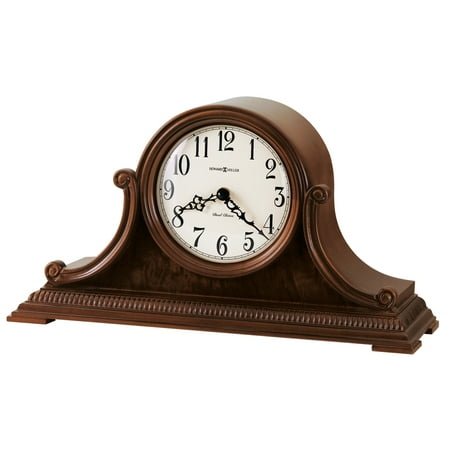 Howard Miller Albright Mantel Clock 635-114 – Windsor Cherry with Quartz & Dual-Chime Movement
