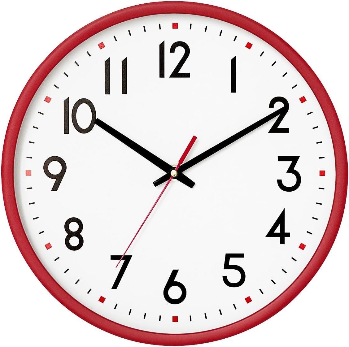 Best Small Red Wall Clocks