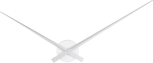 Karlsson Wall Clock Little Big Time, Aluminum and Silver