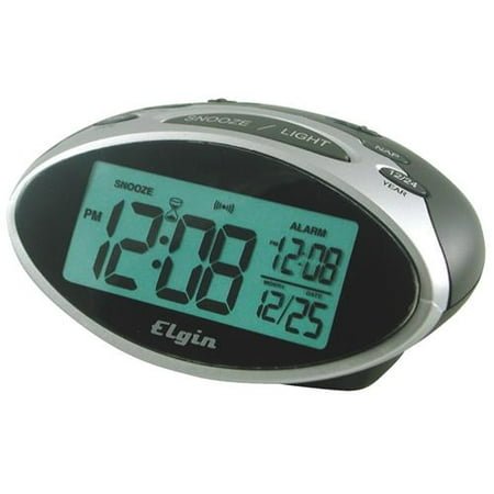 La Crosse Technology Elgin Battery Operated Alarm Clock LCD, Each