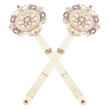 MLINS 2 Pcs Decorative Wall Clock with Pendulum Chiming Quartz