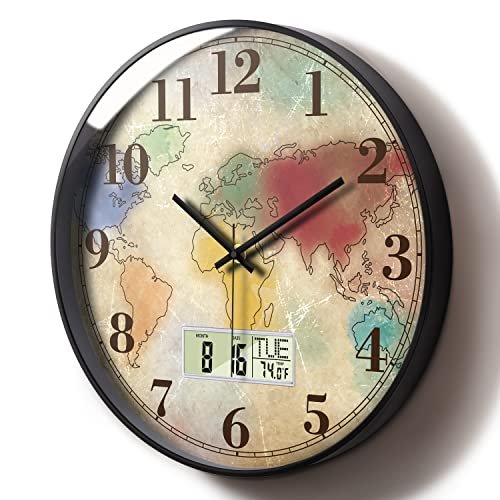 Best Retro Calendar Wall Clocks