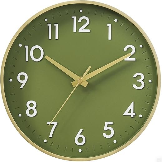 Best Decomates Non Ticking Silent Wall Clocks