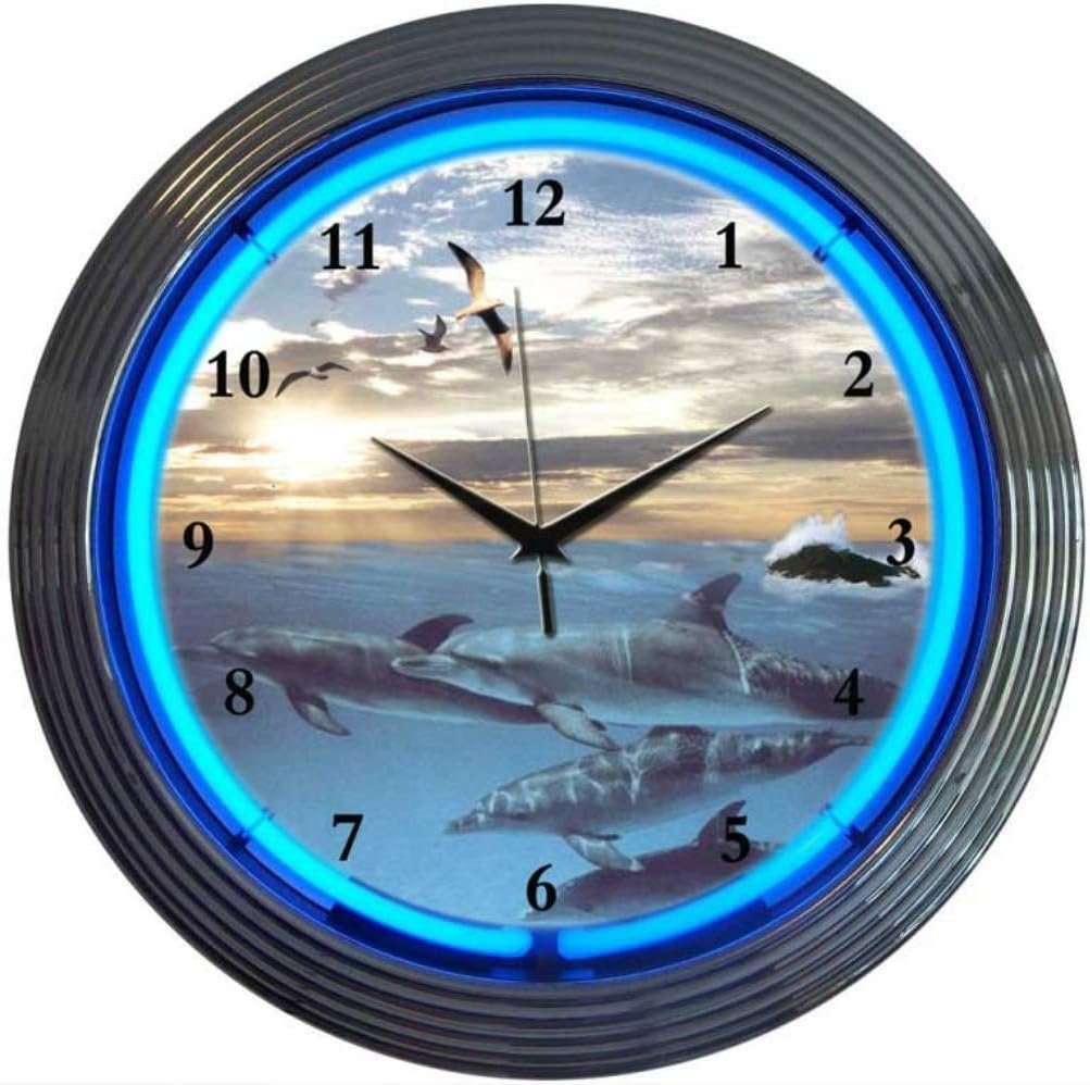 Best Dolph Ziggler Neon Wall Clocks