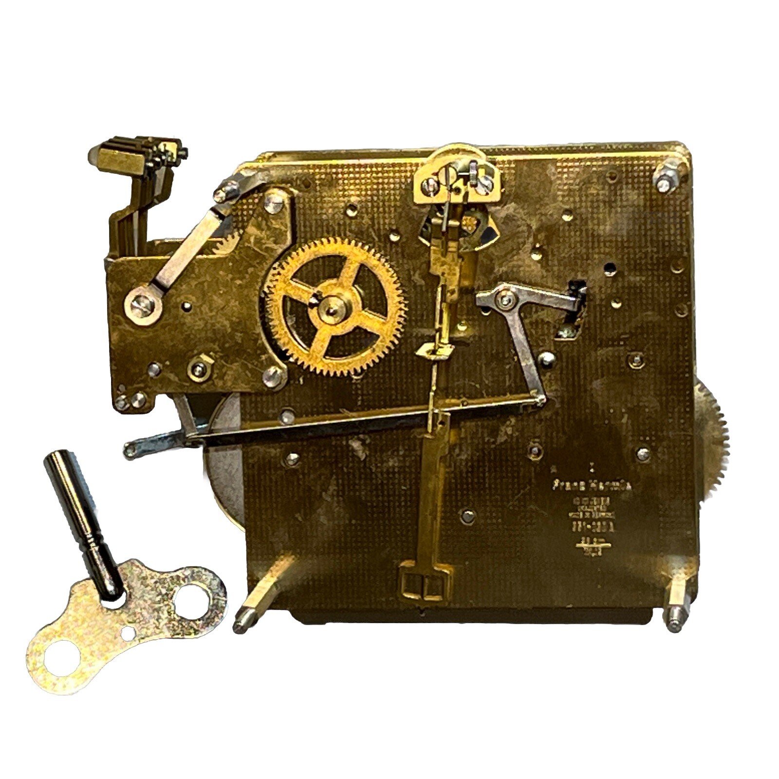 NOS Hermle 351-030 A 38cm German Clock Movement Howard Miller Ridgeway Sligh (Q)