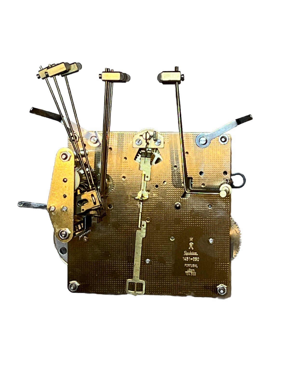 NOS Hermle Reguladora 1451-050 43cm Triple Chime Clock Movement FOR REPAIR (J)