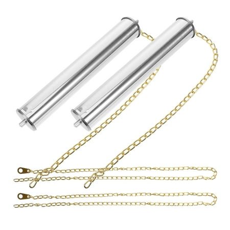 PAMINGONO 1 Set Iron Clock Weight Decor for Wall Clock Hands and Accessory 27.6x0.6x0.1in