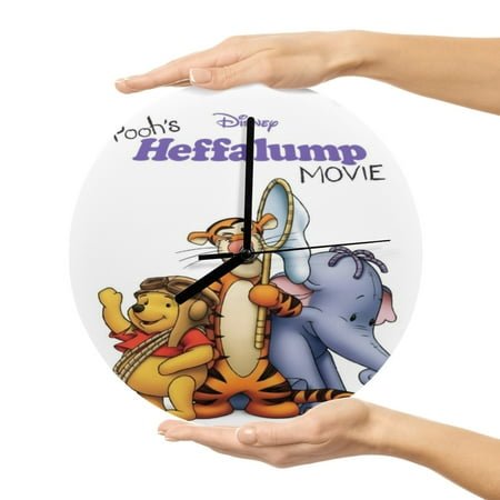 Pooh’s Heffalump Movie MDF Wall Clock（11.6）