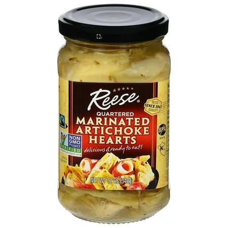 Reese Quartered Marinated Artichoke Hearts 12 oz
