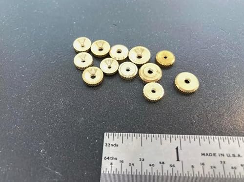 Replacement Clock Hand Nut Assortment 12 Pieces Brass Howard Miller Grandfather Hermle Mantel Antique Clock Parts Tools