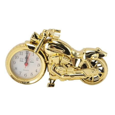 Retro style motorcycle alarm clock retro simulation motorcycle model alarm clock