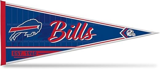 Rico Industries NFL Football Classic 12 x 30 Felt Wall Décor Pennant - Great for Home/Bed Room/Man Cave Décor