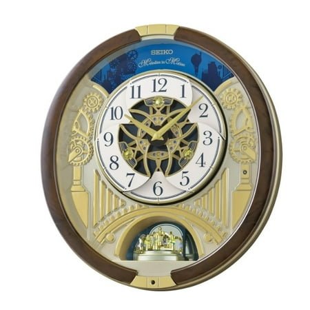 Seiko Melodies In Motion 2025 Golden Rhythm Musical Wall Clock (Limited Edition)