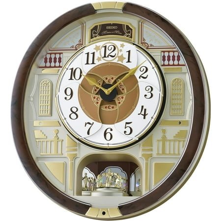 Seiko Melodies in Motion Musical Wall Clock, Concert Hall