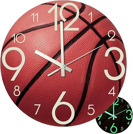 Best Basketball Hood Wall Clocks