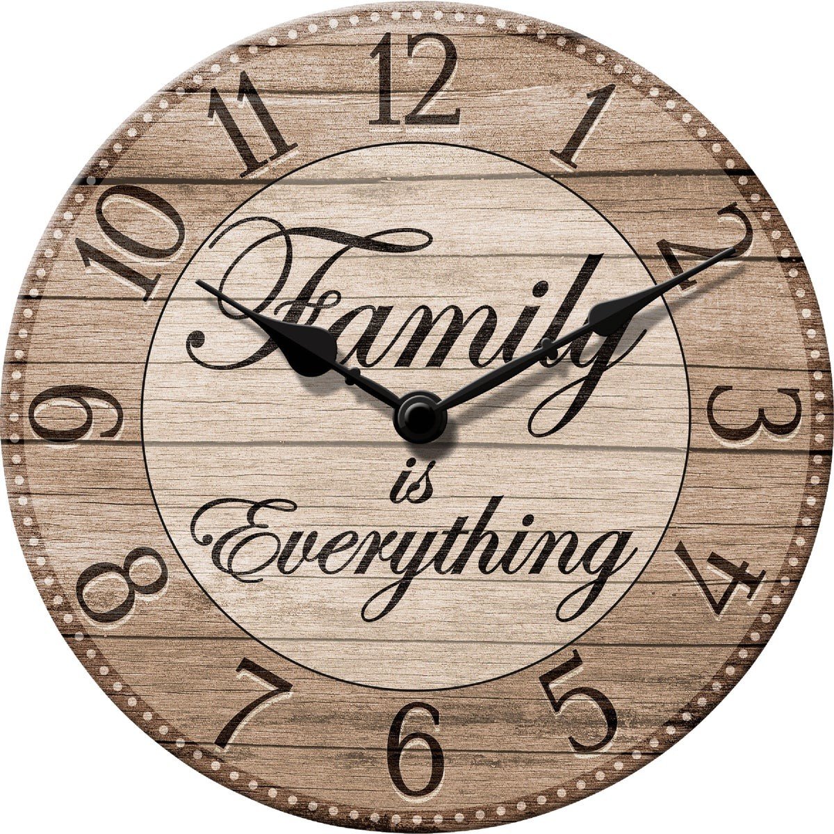 Westclox 11 In. Family Is Everything Wall Clock 33348 Westclox 33348