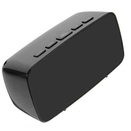 Worgeous Digital Alarm Clock Battery Operated Big Numbers Travel Green