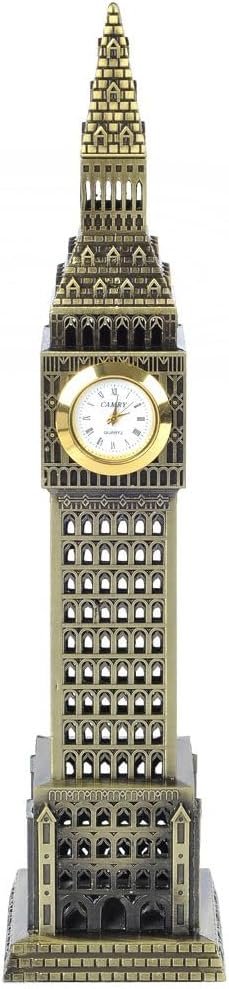 ZOVIE London Big Ben Real Clock Tower Statue (brone)