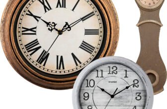 Vintage Farmhouse Wall Clocks