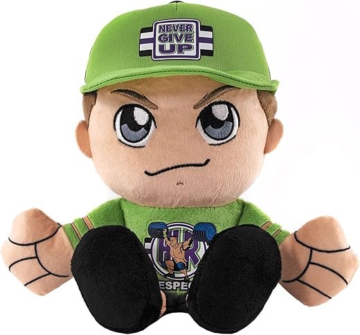 Bleacher Creatures WWE John Cena 8" Kuricha Plush - Soft Chibi Inspired Wrestling Superstar