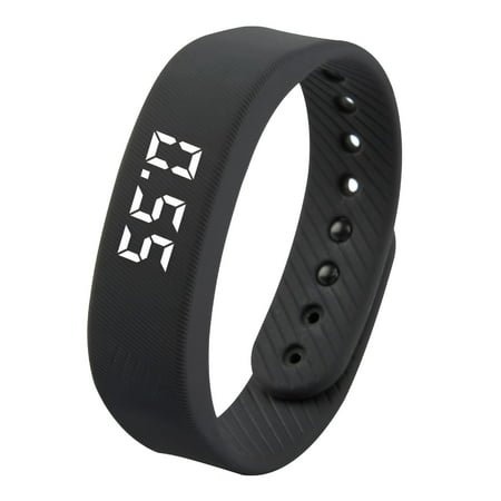 DESIGNICE Vibrating Digital Wrist Watch,Up to 10 Daily Alarms,Vibrating Alarm Clock,Vibrating Alarm Wristband,Alarm Watch