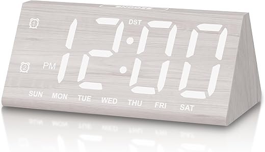 Best Led Digital Wooden Alarm Clocks