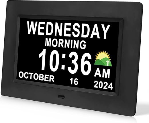 Best Jumbo Digital Alarm Calendar Clocks