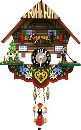 ENGSTLER Battery - Operated Cuckoo Clock - MINI Size