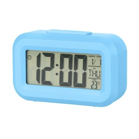 Feledorashia LED Digital Alarm Clock, for Deep Sleepers Kids Elderly Home Office