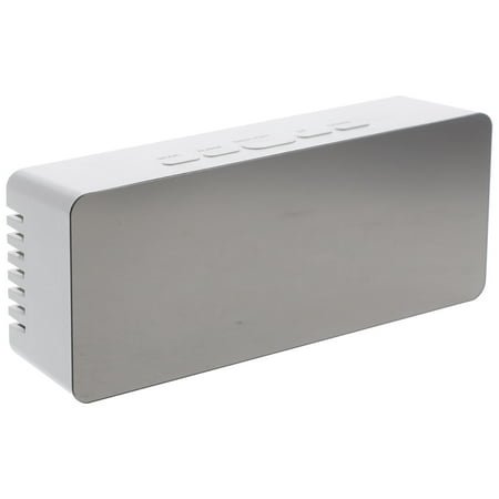 FUEENIRVA Fashion Blue Digital Alarm Clock with LED Display for Bedroom and Desk