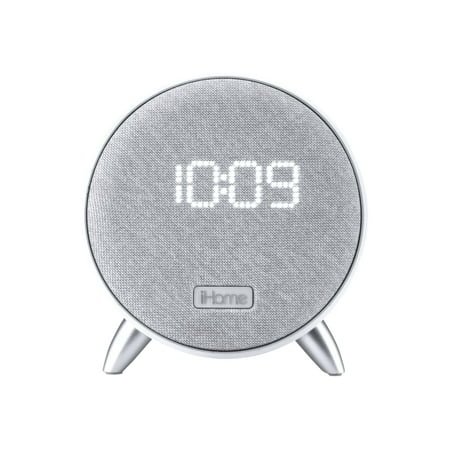 iHome iBT235W - Speaker clock - wireless - Bluetooth - white