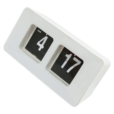 JZROCKER Modern Styles Auto Flipped Clock Retro Quiet Operations Digital Desk Clock for Stylish Home Office and Public Space