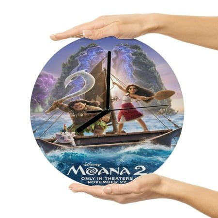 Moanas MDF Wall Clock（11.6）