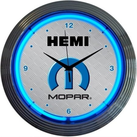 Mopar Hemi Neon Clock