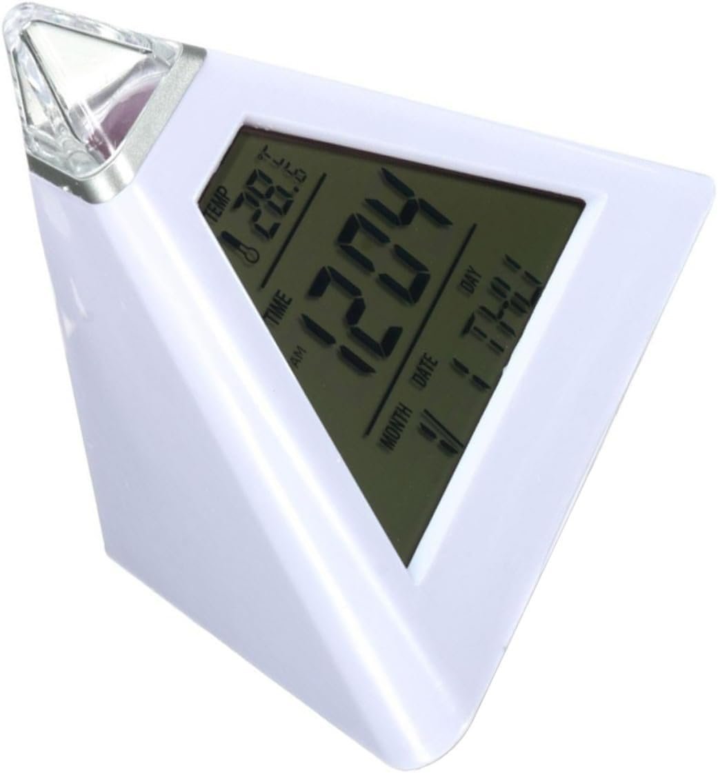 Best Change Color Triangle Pyramid Alarm Clocks