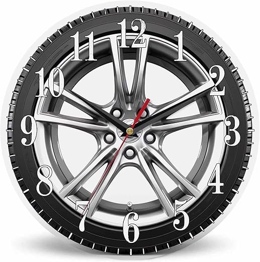 Best Maples Tire Wall Clocks