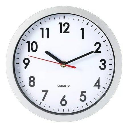 Round Wall Clock Quartz Movement Accurate Timekeeping Stylish for Home