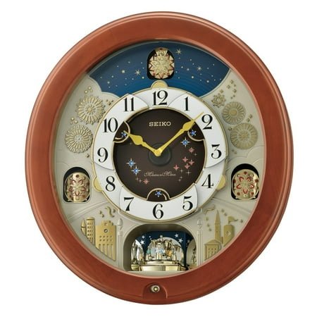 Seiko Bright Stary Night Melodies in Motion, Musical Quartz, Analog, QXM376BRH