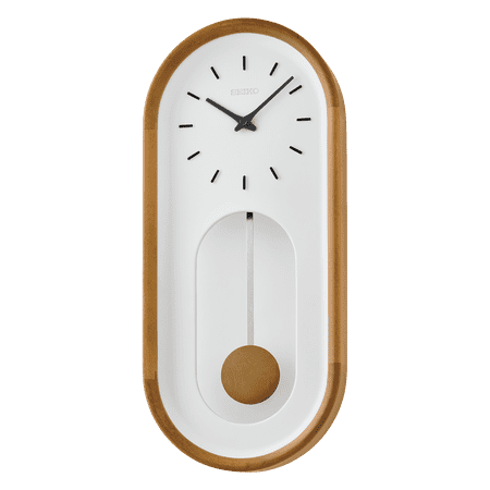 Seiko Pendulum Wall Clock, Brown QXC247BLH