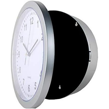 Simple and Generous Design Wall Clock with Hidden Safe for Decoration$$Home Decor, Kitchen, & Other