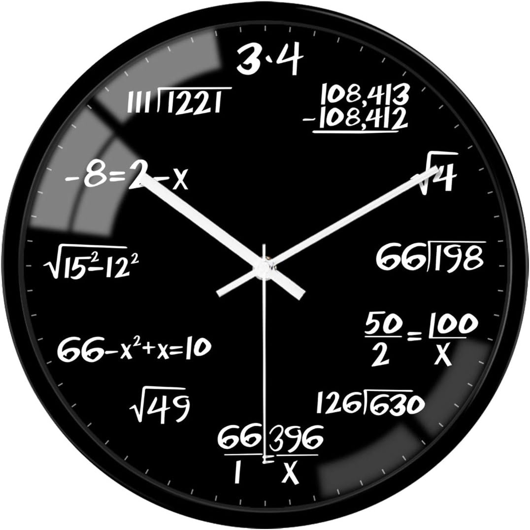 Best Mathematical Wall Clocks