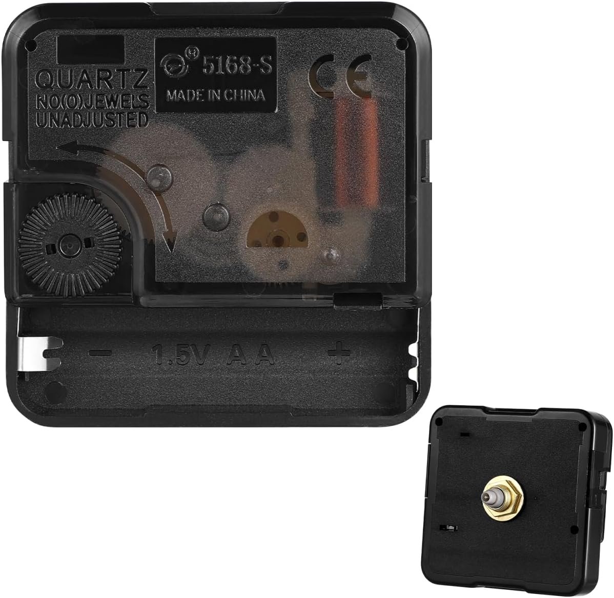 Wall Clock Electric Alarm Clock Quartz Mechanism Replacement Quartz Movement Mechanism Replacements Battery Operated DIY Repair Part Stepper Motors Kit