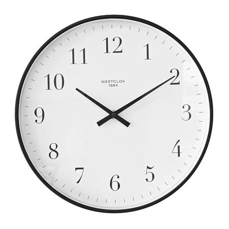 12 BLACK & WHITE WALL CLOCK