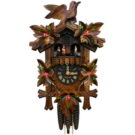 14.5 Engstler Weight-Driven Full Size Cuckoo Wall Clock